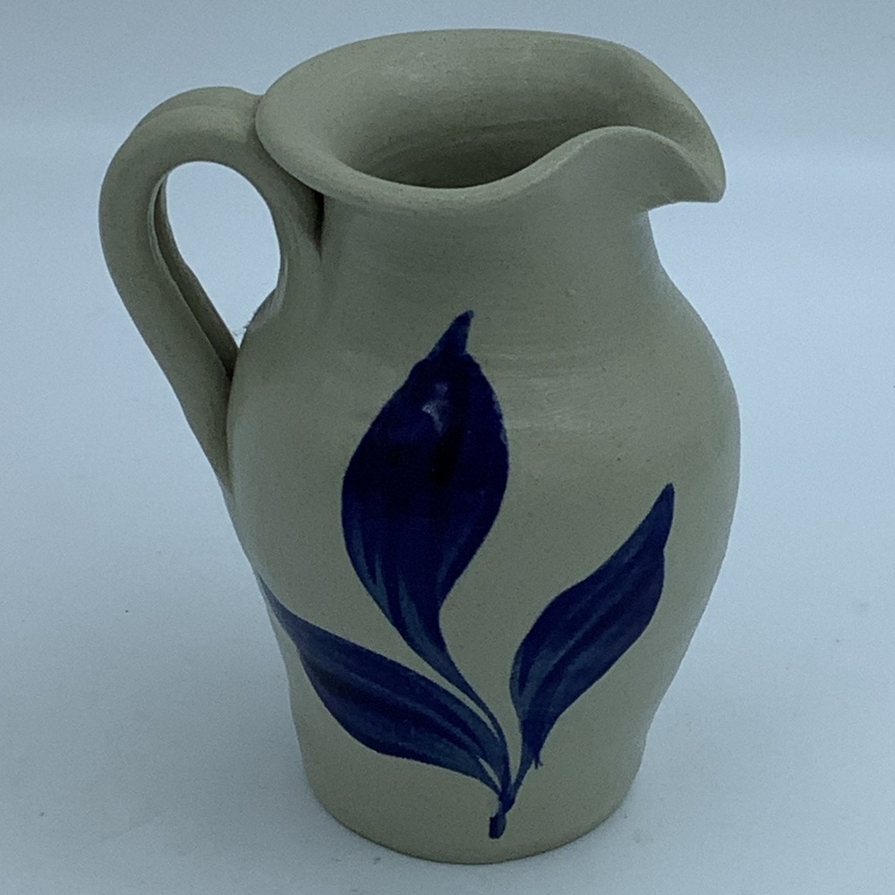Williamsburg Pottery Salt Glaze Small Pitcher